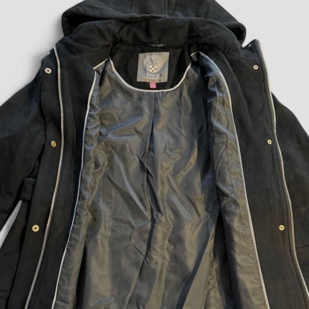 Vince Camuto Hooded A-Line Walker Coat - Picture 11 of 16
